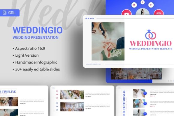 Discover the Versatility of Wedingio: A Comprehensive Google Slides Template