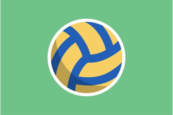 Enhance Your Designs with Flat Icon - Sport Volleyball