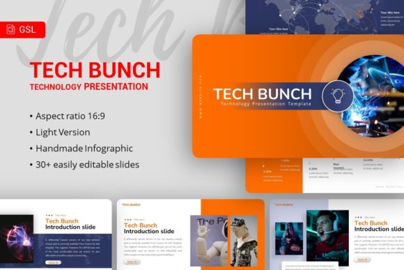 Explore Tech Bunch: A Versatile Google Slides Template