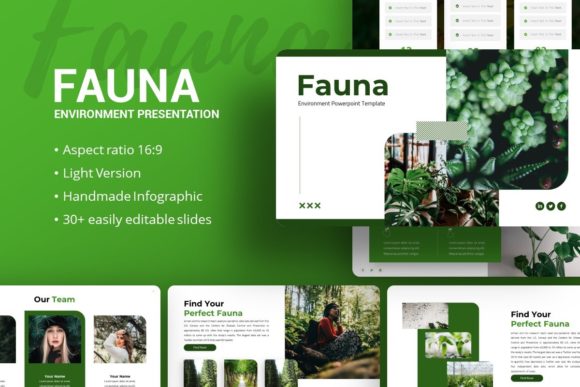 Explore the Versatile Fauna Presentation Template