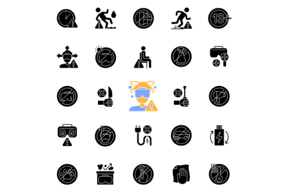 Explore the Virtual Reality Headset Icons Bundle
