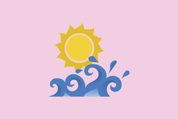 Exploring the Versatility of Flat Icon - Ocean Wave