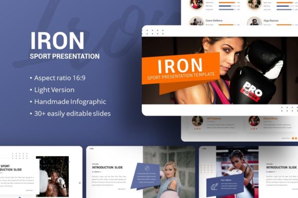 Introducing Presentation Template - Iron: A Versatile Tool for Your Creative and Professional Needs