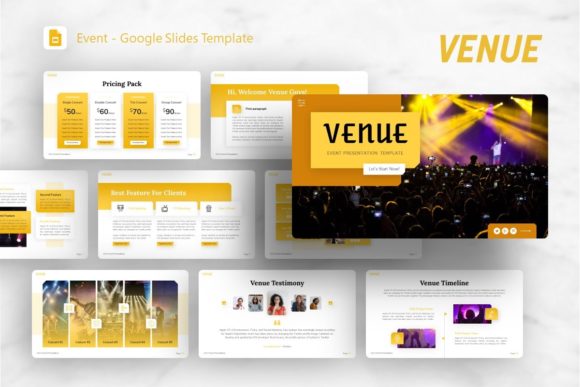 Maximizing Your Presentation Impact with the Google Slides Template - Venue