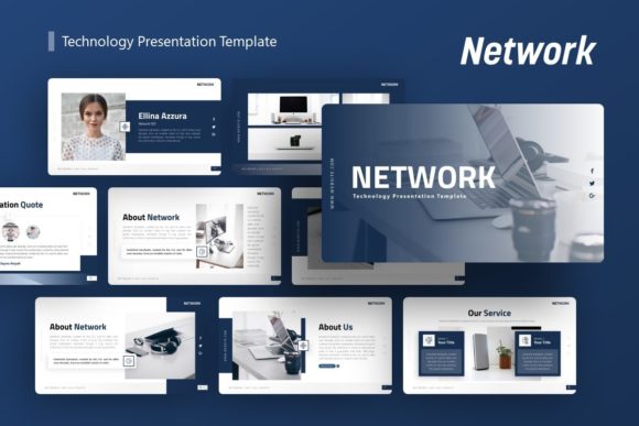 Network Presentation Template: Versatile and Engaging