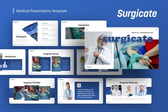 Unlock Your Presentation Potential with Surgicate Medical Presentation Template