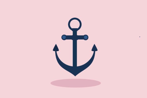 Unlocking Creativity with Flat Icon - Anchor: A Versatile Design Solution