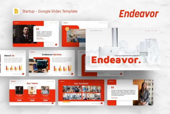 Unlocking Creativity with Google Slides Template - Endeavor