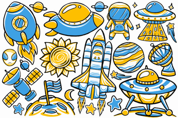 Unlocking Creativity with Space Doodle Vector 02: A Comprehensive Guide