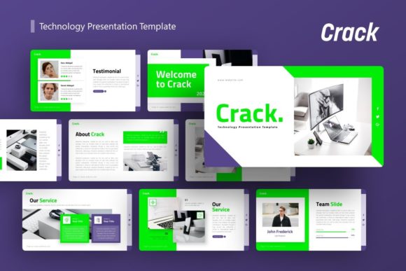 Unlocking Potential with Presentation Template - Crack