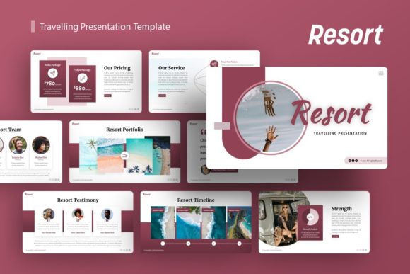 Unlocking the Potential of Presentation Template - Resort for Your Next Big Pitch