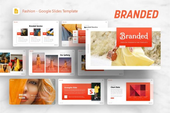 Unveiling the Branded Fashion Presentation: A Versatile Google Slides Template